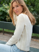 Charger l'image dans la galerie, Pull_baby_alpaga_ecru_naturel_feminin