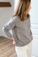Charger l'image dans la galerie, Pull_baby_alpaga_gris_naturel_feminin