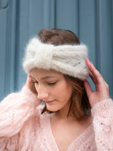 Charger l&#39;image dans la galerie, Bandeau en mohair ecru