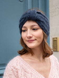 Bandeau chaud pour l'hiver ardoise