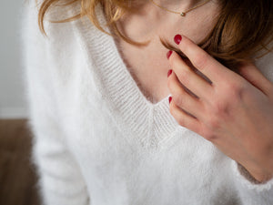 focus pull angora blanc
